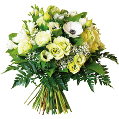 Bouquet rond Innocence