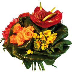 Bouquet rond Caractère