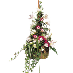 Composition florale confettis