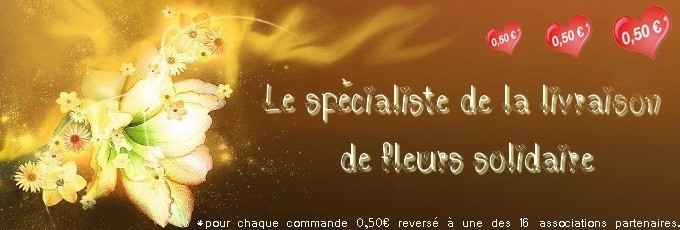 associations caritatives partenaires de l'agitateur floral