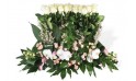 image de la raquette de fleurs de deuil Angélus