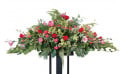 image de la raquette de fleurs rouges & roses du nom de crépuscule