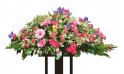 image de la raquette de fleurs pour un deuil du nom de Solstice