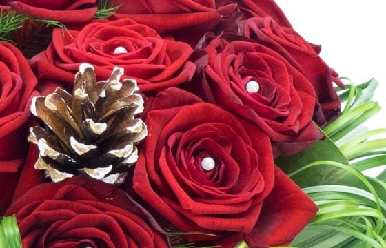 image des décoration du Bouquet de roses pour Noël Alhambra