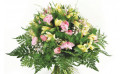 Image zoom bouquet rond de roses Vaporeux