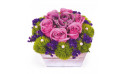 L'Agitateur Floral | image de la composition de roses fuchsia Victoria