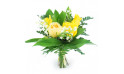 L'Agitateur Floral | image du Bouquet de Muguet & Roses Jaunes