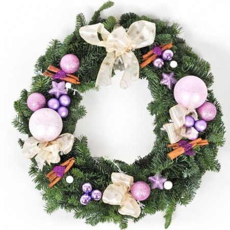image de la Couronne de Noël Un Hiver en Bretagne