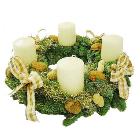 L'Agitateur Floral | image de la Couronne de Noël Des Fleurs à Chamonix
