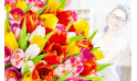 L'Agitateur Floral | image du Bouquet Surprise de Tulipes Colorées