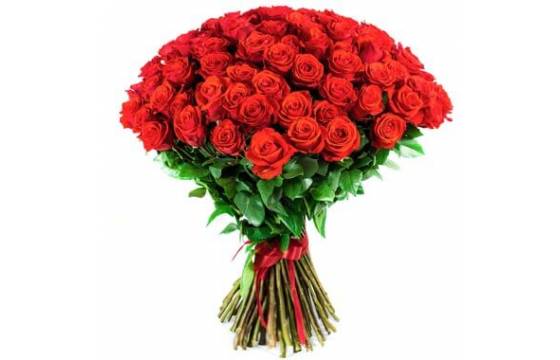 Bouquet de roses rouges longues tiges | Livraison de fleurs - L'agitateur  floral