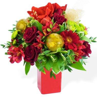 Bouquets de fleurs pour Noël réalisés & livrés par un fleuriste en 4h -  L'agitateur floral