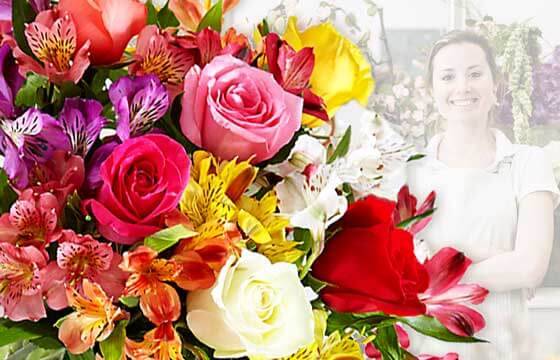 L'Agitateur Floral | image du Bouquet Surprise du fleuriste coloré