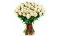 L'Agitateur Floral | image du Bouquet de Roses Blanches longues tiges