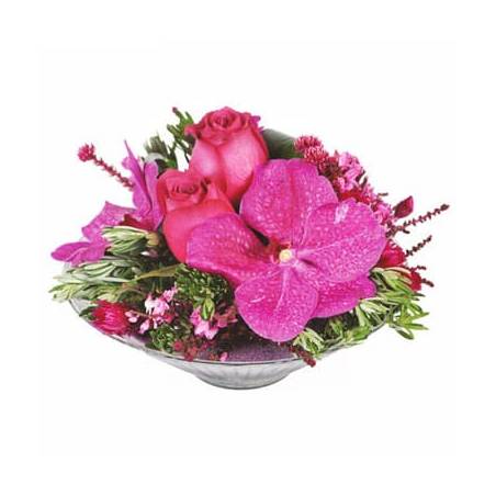 L'Agitateur Floral | image de la composition florale candy rose