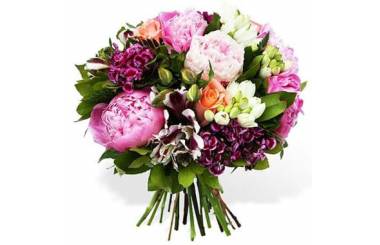 L'Agitateur Floral | image du Bouquet rond de saison du nom de Câlin