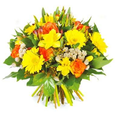 L'Agitateur Floral | Image du bouquet de fleurs rond Ambassadeur