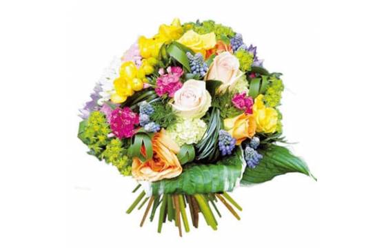 L'Agitateur Floral | Image de couverture bouquet de fleurs multicolore Fougue
