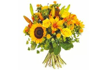 L'Agitateur Floral | Image de couverture bouquet de fleurs jaunes Soleil