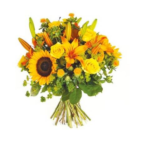 Bouquet de fleurs jaunes | Mettez du Soleil dans votre vie - L'agitateur  floral