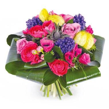 L'Agitateur Floral | image du Bouquet rond de saison Sarah