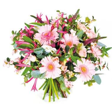 Image de fleur Bouquet rond Dédicace