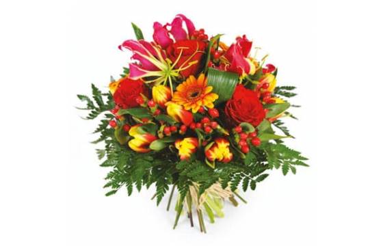 L'Agitateur Floral | image du Bouquet de fleurs multicolore Sensation