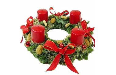 L'Agitateur Floral | image de la Couronne de Noël Des Fleurs à Moscou