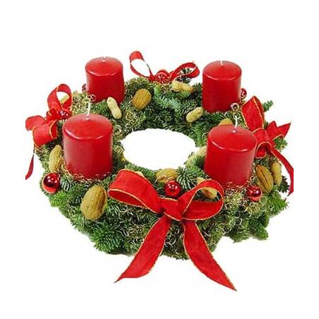L'Agitateur Floral | image de la Couronne de Noël Des Fleurs à Moscou