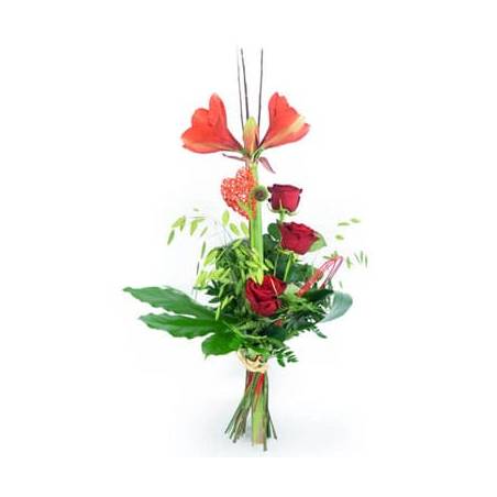 L'Agitateur Floral | image du Bouquet de fleurs Linéaire Isoline