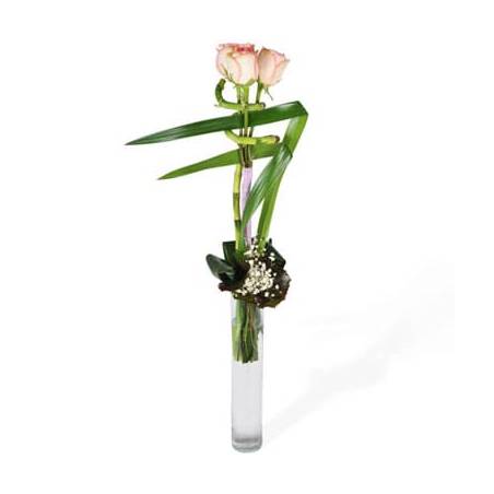 L'Agitateur Floral | image du bouquet linéaire de roses Comtesse