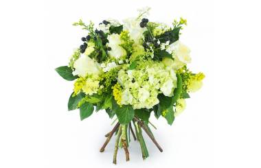 L'Agitateur Floral | image du Bouquet crème & jaune "Brin de Soleil"