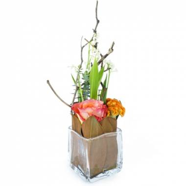 Composition de Muguet & fleurs Orange Mai