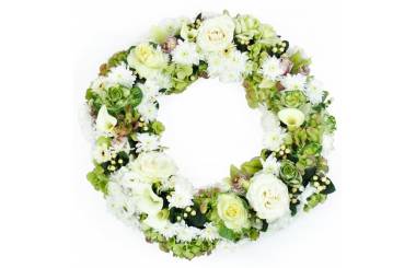 Image Couronne de fleurs piquées "Aristophane" | L'Agitateur Floral
