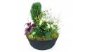 Image de la Coupe de deuil de plantes blanches "Nubes" | L'Agitateur Floral