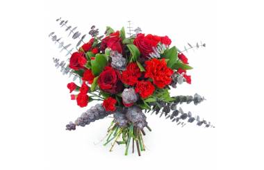 Image Bouquet rond glamour "Francfort" | L'Agitateur Floral