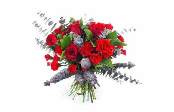 Image Bouquet rond glamour "Francfort" | L'Agitateur Floral