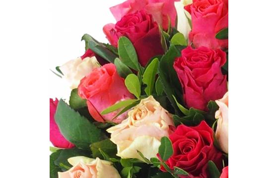 zoom sur le Bouquet de roses "Anvers" | L'Agitateur Floral