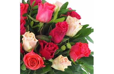 autre zoom sur le Bouquet de roses "Anvers"| L'Agitateur Floral