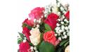 Image zoom Bouquet de roses rond "Lyon" | L'Agitateur Floral