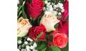 Image zoom Bouquet de roses rond "Lyon" | L'Agitateur Floral