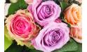 Image zoom Bouquet pastel de roses variées "Nice" | L'Agitateur Floral