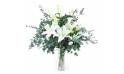 Image Bouquet champêtre de lys blanc "Herne" | L'Agitateur Floral