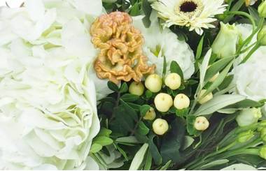 Image zoom Bouquet rond pastel & champêtre "Monza" | L'Agitateur Floral