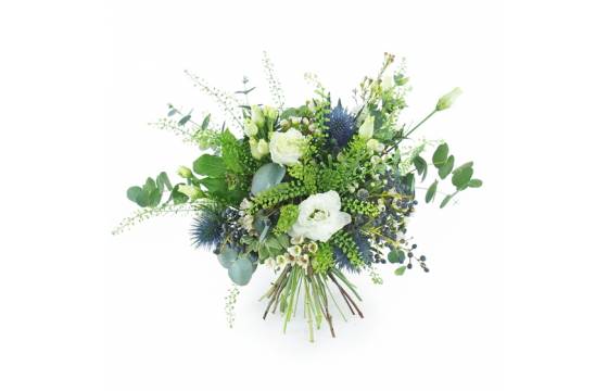 Image Bouquet champêtre flou "Corte" | L'Agitateur Floral