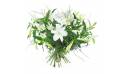 Image Grand bouquet de lys blanc "Syracuse" | L'Agitateur Floral