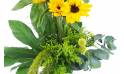Image Bouquet zoom contemporain de tournesols "Valensole" | L'Agitateur Floral