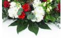 image de la Raquette rouge & blanche "Delphes" | L'Agitateur Floral