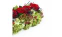image du Chemin de roses rouges "Antiope" | L'Agitateur Floral