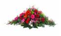 image de la Raquette de deuil rouges, fuchsias & roses "Korinthos" |  L'Agitateur Floral